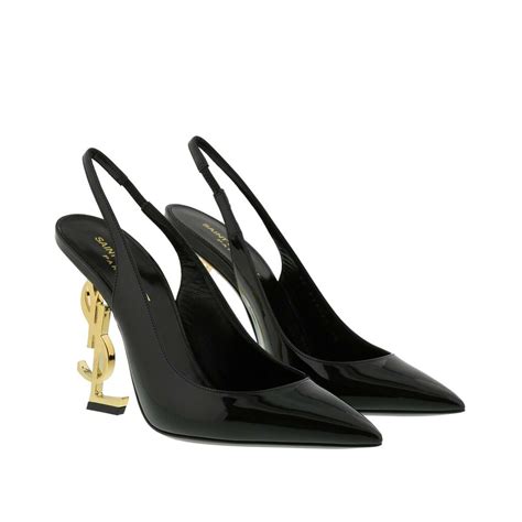 ysl black opium heels|ysl heels for sale.